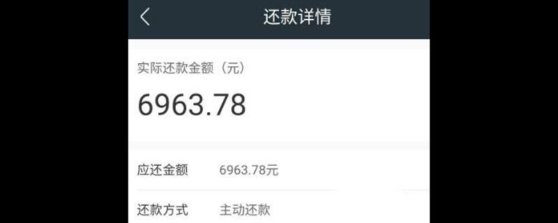 360借条如何还款