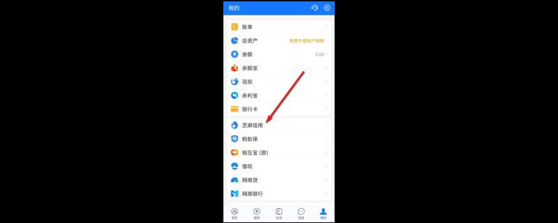 支付宝怎么看历史最高芝麻分