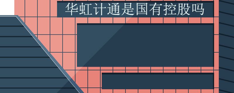 华虹计通是国有控股吗