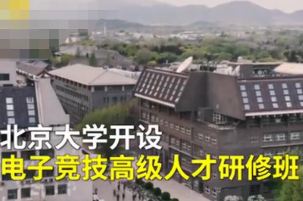 北大设电竞高级人才研修班 旨在培养高端电竞产业领军人物