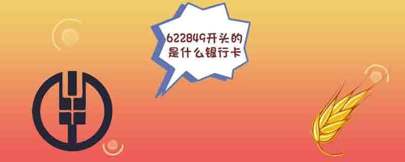 622849开头的是什么银行卡