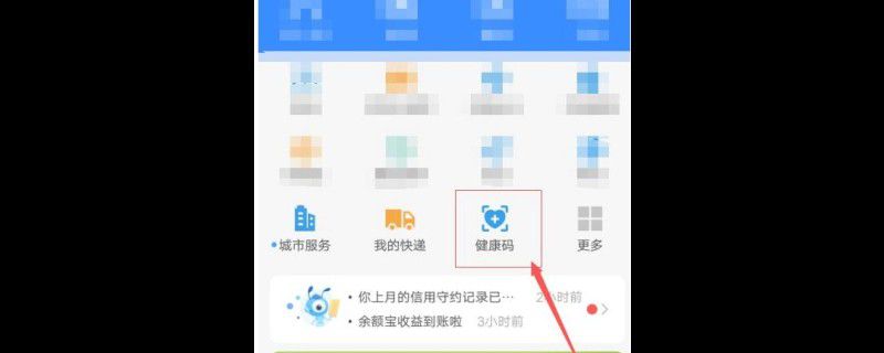支付宝上的安康码为什么打不开