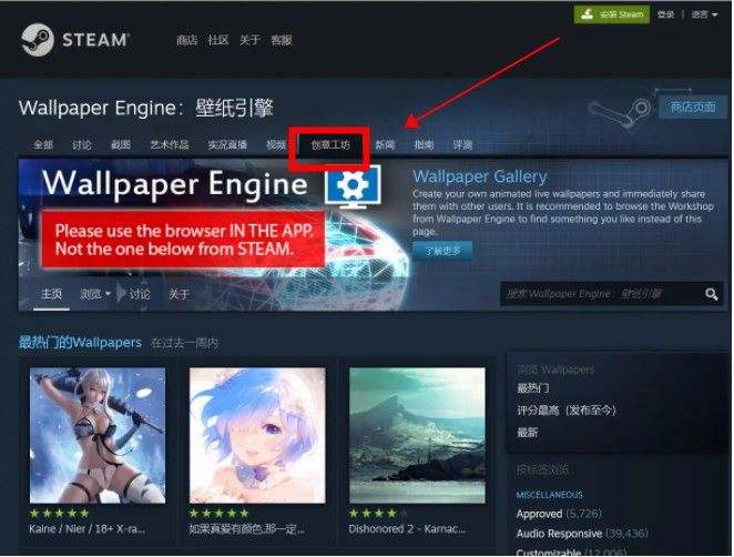wallpaper成人选项怎么开启 《wallpaper engine》成人选项设置开启方法一览