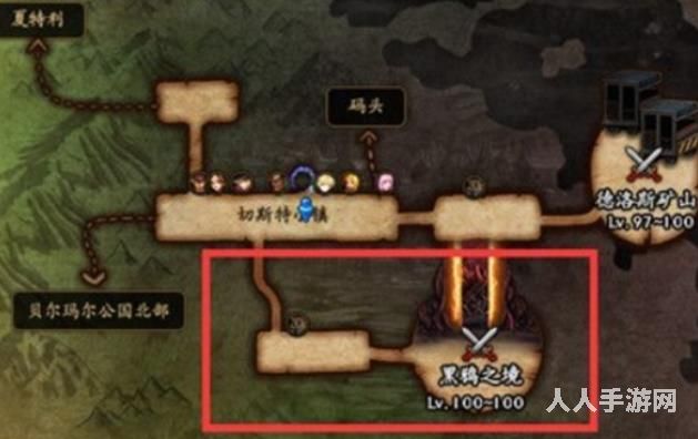 dnf黑鸦之境怎么走进去 DNF黑鸦之境进入路线图一览
