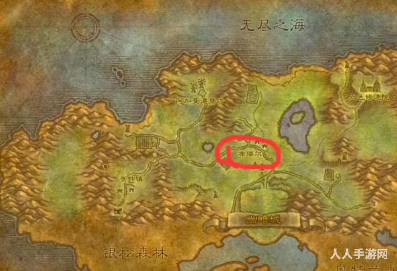 魔兽世界布瑞尔在哪 魔兽世界布瑞尔宝藏地契位置及寻找方法