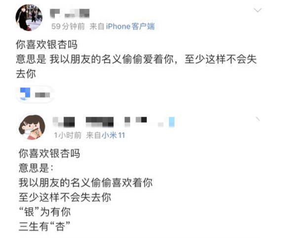 你喜欢银杏吗是什么梗 你喜欢银杏吗梗意思介绍