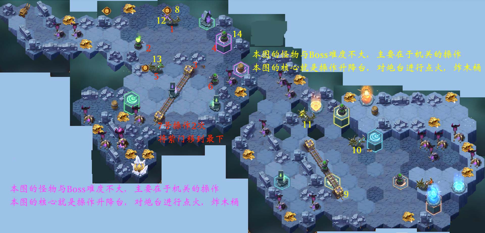 剑与远征凄寒高地boss怎么过？剑与远征凄寒高地完美通关路线图攻略