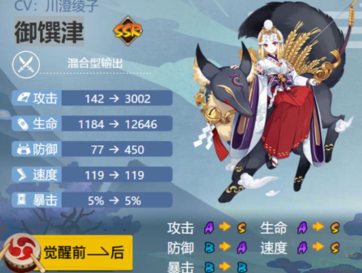 阴阳师御馔津值不值得培养 阴阳师御馔津御魂阵容搭配推荐