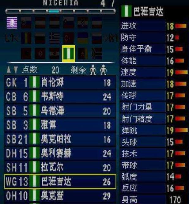 实况足球2010妖人有哪些 实况足球2010妖人名单一览