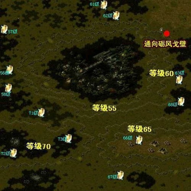 魔域海岛boss分布图 魔域boss坐标地点及刷新时间