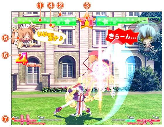 PENCIL ROYALE爆衣格斗人物介绍 PENCIL ROYALE爆衣格斗出招表