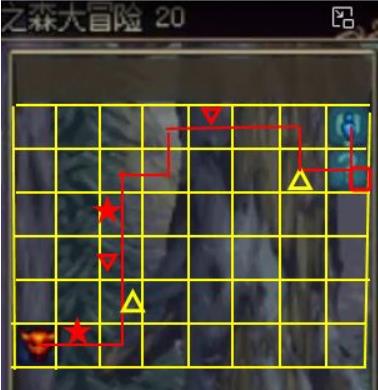 DNF精灵之森大冒险第20关怎么通关 第20关快速通关路线一览