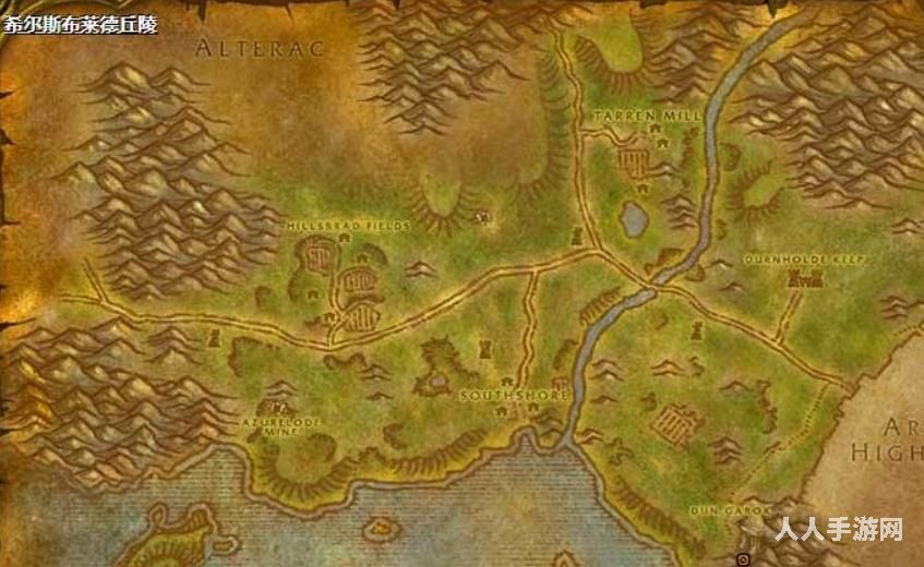 魔兽世界怀旧服达伦铁山上尉在哪 wow达伦铁山上尉位置坐标介绍
