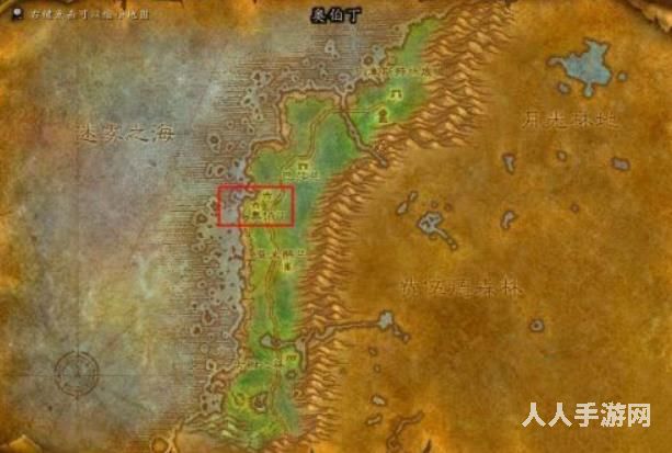 魔兽世界黑海岸怎么去 魔兽世界黑海岸位置地图介绍