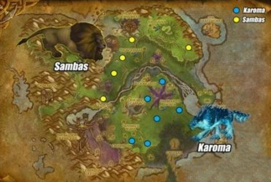 魔兽世界怀旧服幽灵狼在哪 wow幽灵狼捕捉位置推荐