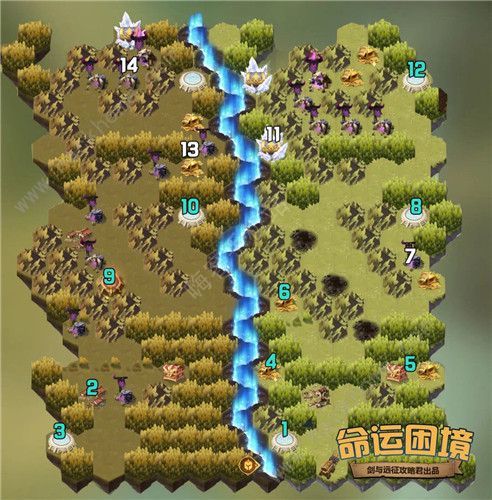 剑与远征命运困境如何选择路线 剑与远征命运困境通关攻略