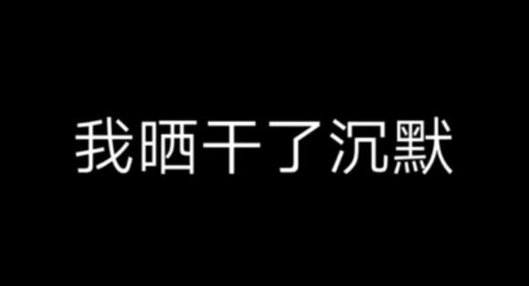 我晒干了沉默是什么歌 我晒干了沉默什么歌介绍