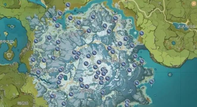 星银矿石都分布在哪些地方 星银矿石位置分布图一览