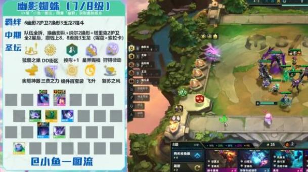 金铲铲之战手游幽影蜘蛛阵容具体应该怎么玩 金铲铲之战幽影蜘蛛阵容强度搭配推荐
