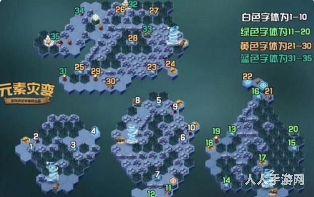 剑与远征的元素灾变怎么过 剑与远征的元素灾变线路图及通关攻略