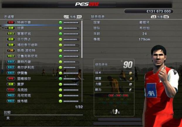 实况足球2012手游妖人哪个好? pes2012妖人榜单推荐