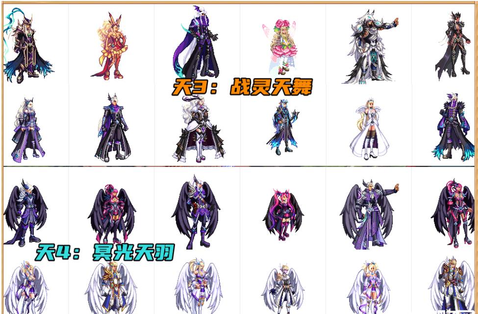 DNF天空套外观装扮大全 dnf天空套7套外观合集展示
