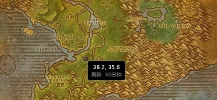 魔兽世界怀旧服虎王邦加拉什在哪抓 虎王邦加拉什坐标位置一览