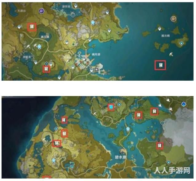 原神璃月地灵龛位置在哪里 2022璃月12个地灵龛位置分布图