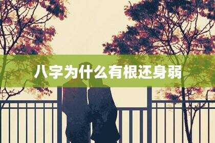 八字为什么有根还身弱