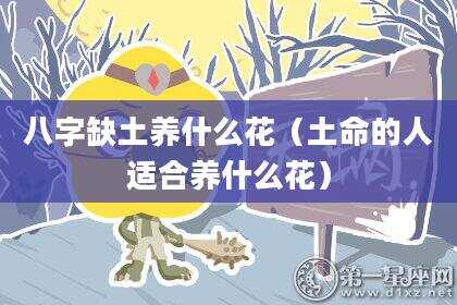 八字缺土养什么花（土命的人适合养什么花）