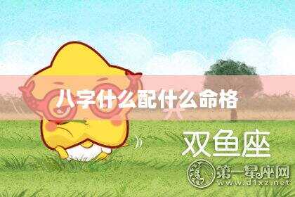 八字什么配什么命格