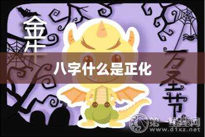八字什么是正化