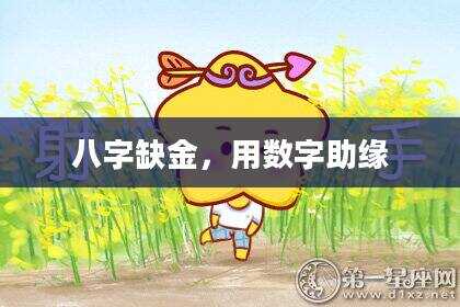 八字缺金，用数字助缘