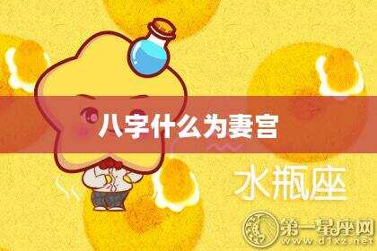 八字什么为妻宫
