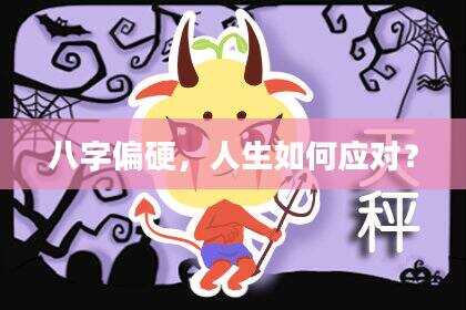 八字偏硬，人生如何应对？