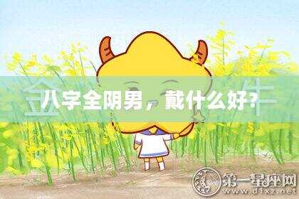 八字全阴男，戴什么好？