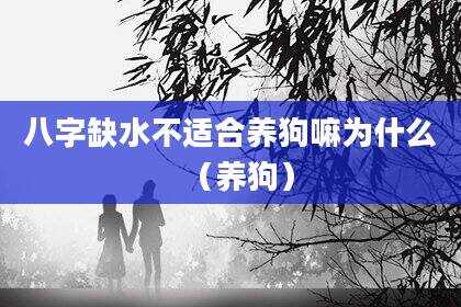 八字缺水不适合养狗嘛为什么（养狗）