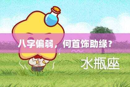 八字偏弱，何首饰助缘？