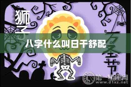 八字什么叫日干舒配