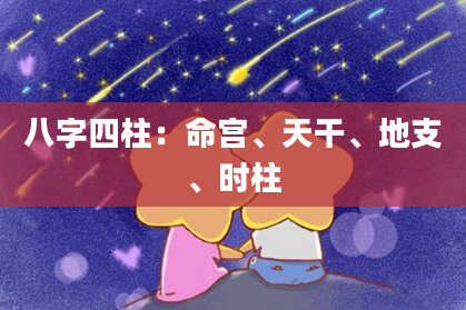 八字四柱：命宫、天干、地支、时柱
