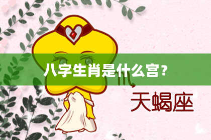八字生肖是什么宫？