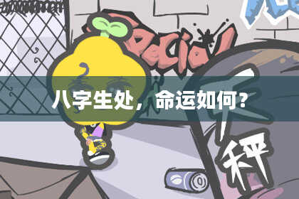 八字生处，命运如何？