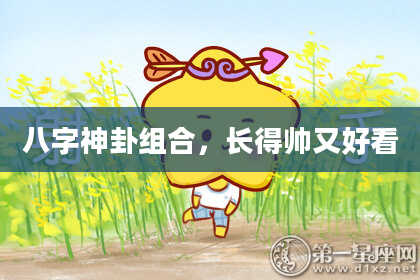 八字神卦组合，长得帅又好看