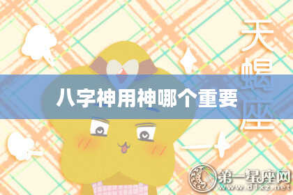 八字神用神哪个重要