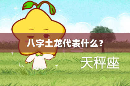 八字土龙代表什么？
