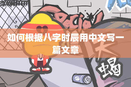 如何根据八字时辰用中文写一篇文章