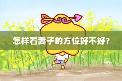 怎样看妻子的方位好不好？