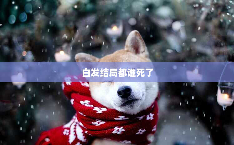 白发结局都谁死了